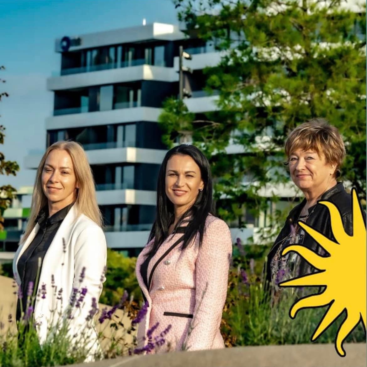 Lidija Vodeb, Stefanija Rajčič Sedlarevič, Darja Krkoč